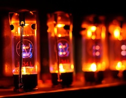 Valves glowing or
ange